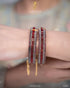 The Raqs-e-Ruby Openable Bangles